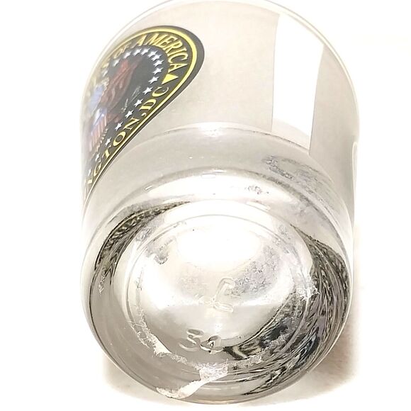 United States Of America Washington DC Shot Glass With Gold Rim #S005 - Picture 3 of 4